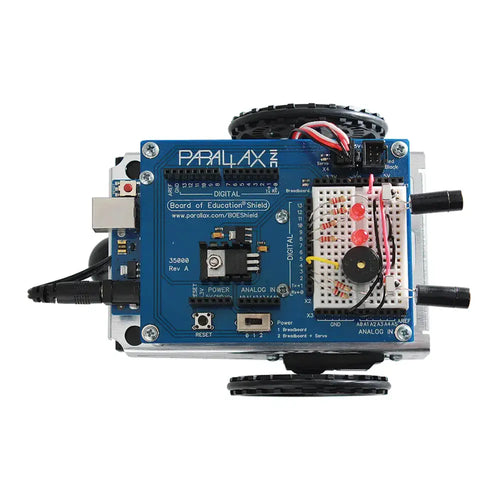 Parallax Boe-Bot Robotics Shield Kit for Arduino (with Arduino)