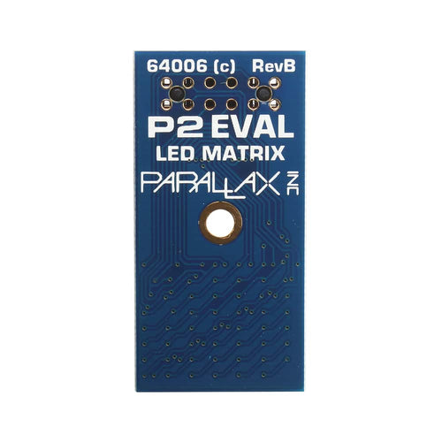 Parallax P2 Eval LED Matrix Add-On Board
