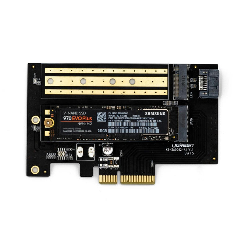 PCle to NVMe SSD Adapter