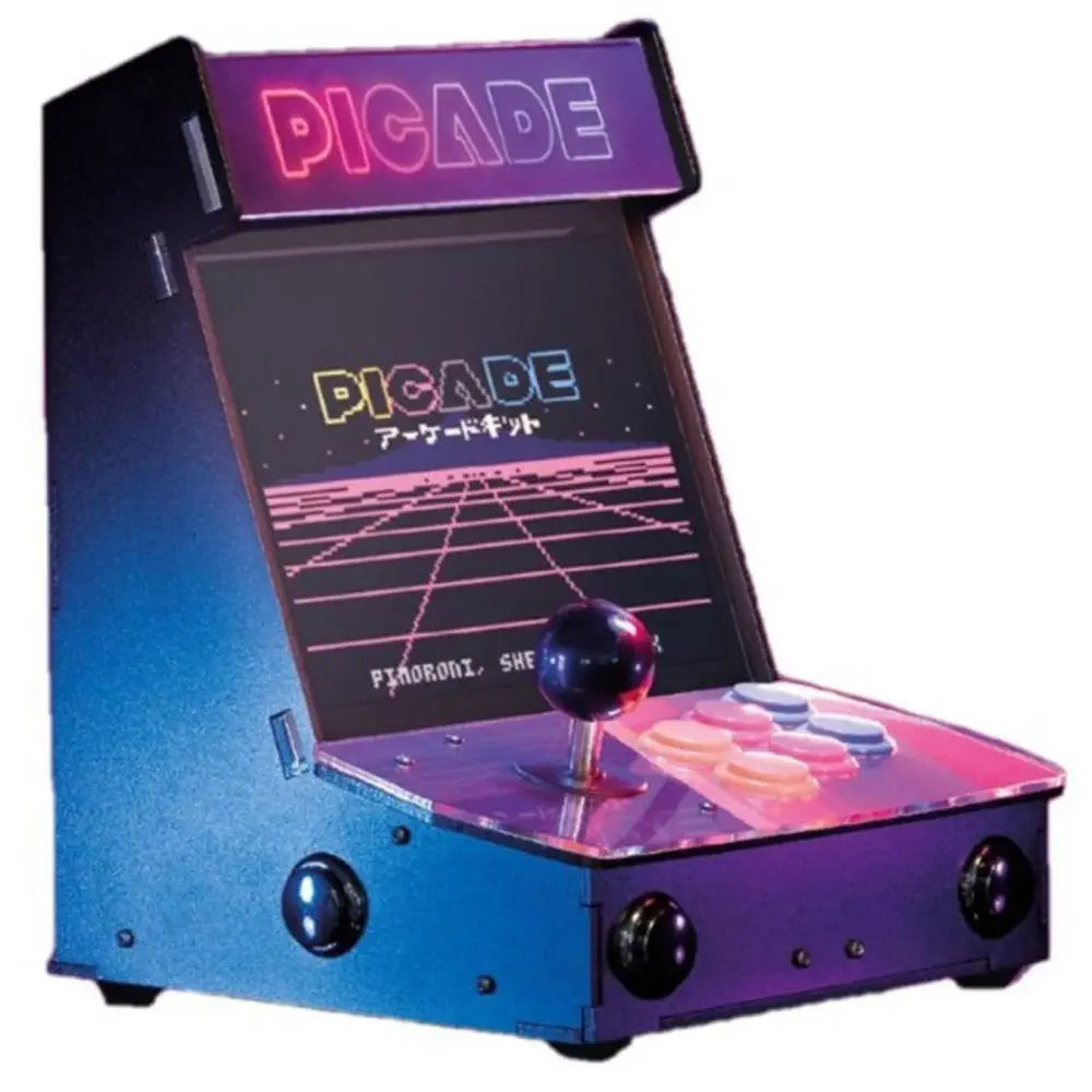 Pimoroni Picade Cabinet アーケード筐体風自作キット組立済 Pimoroni Picade Cabinet アーケード筐体風自作キット組立済