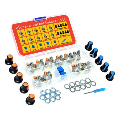 Plusivo Potentiometer Assortment Kit