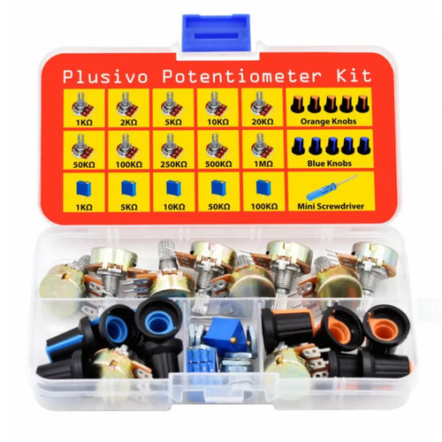 Plusivo Potentiometer Assortment Kit