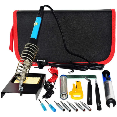 Plusivo Soldering Kit for Electronics (EU Plug)