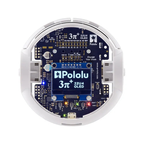 Pololu 3pi+ 32U4 OLED Robot - Assembled Standard Edition (30:1 MP Motors)