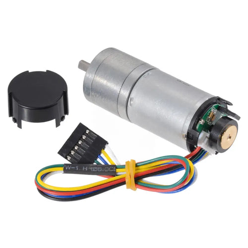 Pololu 75:1 Metal Gearmotor 25Dx69L mm HP 6V w/ 48 CPR Encoder
