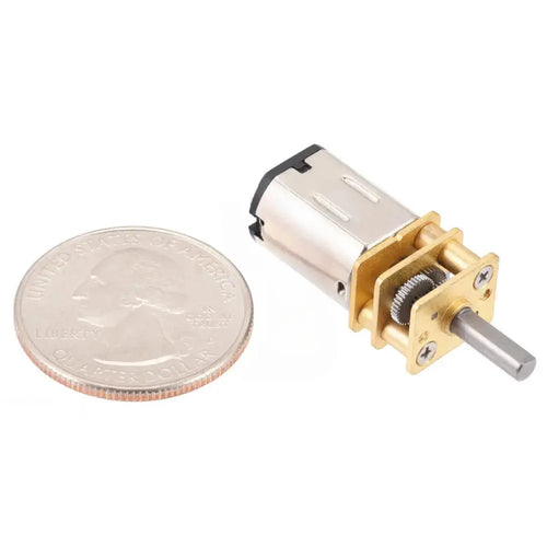Pololu 75:1 Micro Metal Gearmotor MP 6V w/ Extended Motor Shaft