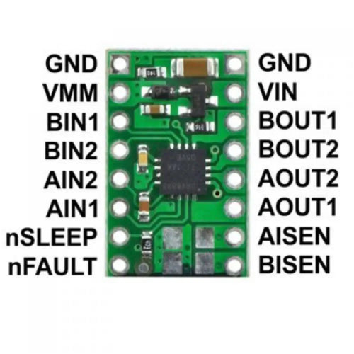 Pololu DRV8833 Dual Motor Controller 1.2A, 2.7V-10.8V