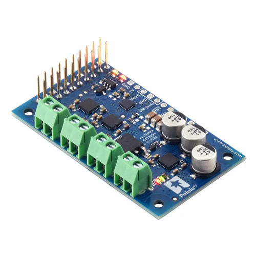 Pololu Motoron M3H256 Triple Motor Controller for Raspberry Pi (w/ Connectors)