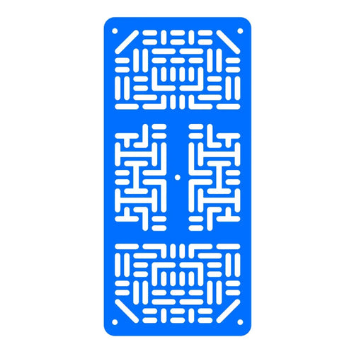 Pololu RP5/Rover 5 Expansion Plate RRC07A (Narrow) Solid Light-Blue