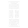 Pololu RP5/Rover 5 Expansion Plate RRC07A (Narrow) Solid White