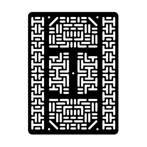 Pololu RP5/Rover 5 Expansion Plate rrc07b (Wide) Solid Black