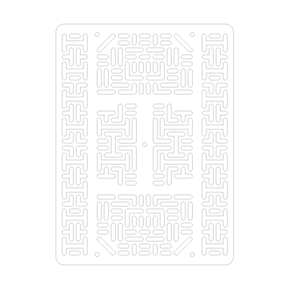 Pololu RP5/Rover 5 Expansion Plate rrc07b (Wide) Solid White