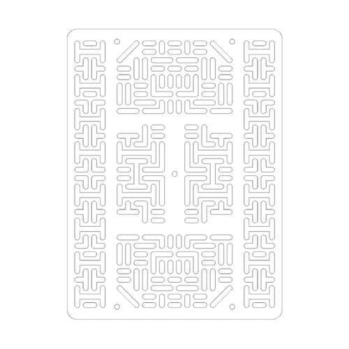 Pololu RP5/Rover 5 Expansion Plate rrc07b (Wide) Transparent Clear