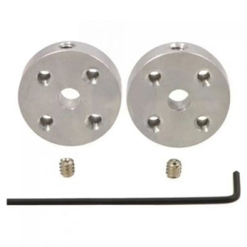 Pololu Universal Aluminum 4mm Mounting Hub (4-40)