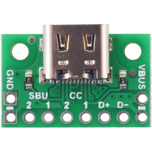 Pololu USB 2.0 Type-C Connector Breakout Board (usb07b)