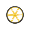 Pololu Wheel 80×10mm Pair - Yellow