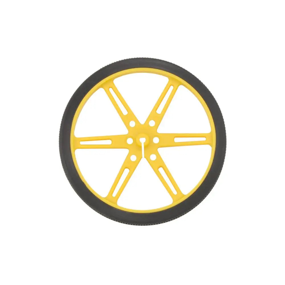 Pololu Wheel 80×10mm Pair - Yellow