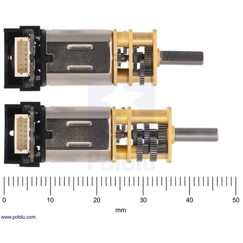 Pololu 10:1 Micro Metal Gearmotor HP 6V w/ Extended Motor Shaft