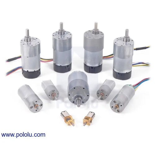 Pololu 150:1 Metal Gearmotor 37Dx57L mm 12V (Helical Pinion)