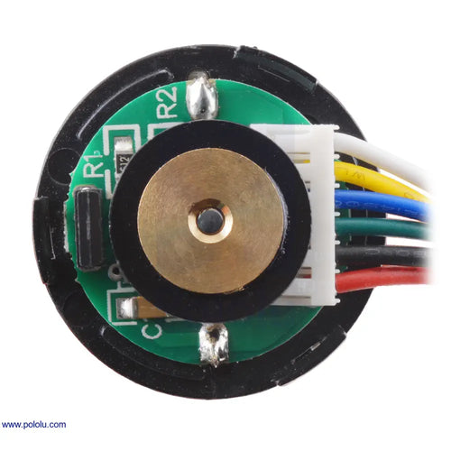 Pololu 34:1 Metal Gearmotor 25Dx67L mm HP 6V w/ 48 CPR Encoder