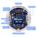 Pololu 3pi+ 32U4 OLED Robot Kit w/ 75:1 LP Motors (Turtle Edition Kit)