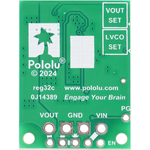 Pololu 4.2-15V, 3.3A Fine-Adjust Step-Down Voltage Regulator W/ Adjustable Low-Voltage Cutoff D30V33MASCMA