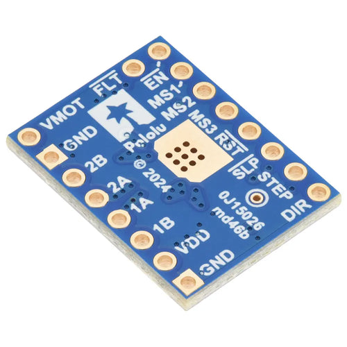 Pololu A5984 Stepper Motor Driver Carrier, Fixed 1A@5V / 660mA@3.3V, Blue Edition