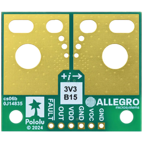 Pololu ACS37220LEZATR-150B3 Current Sensor Large Carrier -150A to +150A, 3.3V