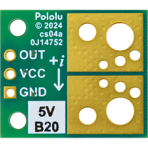 Pololu ACS72981ELRATR-200B5 Current Sensor Compact Carrier -200A to +200A, 5V