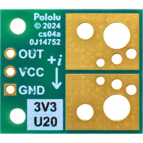 Pololu ACS72981ELRATR-200U3 Current Sensor Compact Carrier 0A to 200A, 3.3V