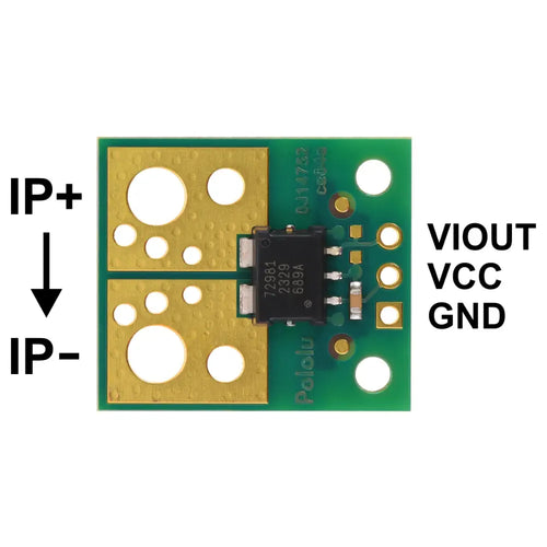 Pololu ACS72981KLRATR-150B3 Current Sensor Compact Carrier -150A to +150A, 3.3V