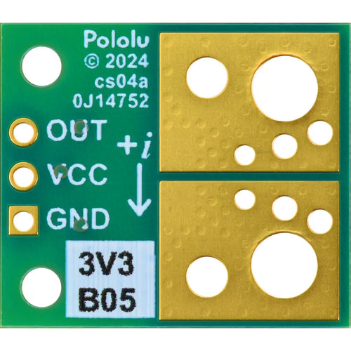 Pololu ACS72981LLRATR-050B3 Current Sensor Compact Carrier -50A to +50A, 3.3V