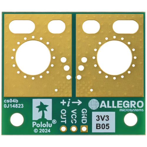 Pololu ACS72981LLRATR-050B3 Current Sensor Large Carrier -50A to +50A, 3.3V