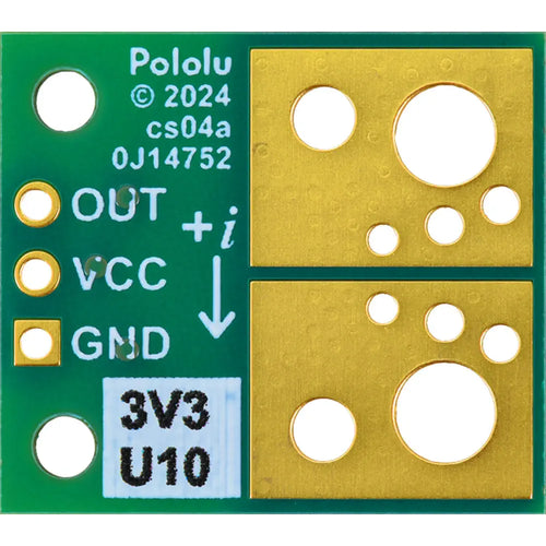 Pololu ACS72981LLRATR-100U3 Current Sensor Compact Carrier 0A to 100A, 3.3V