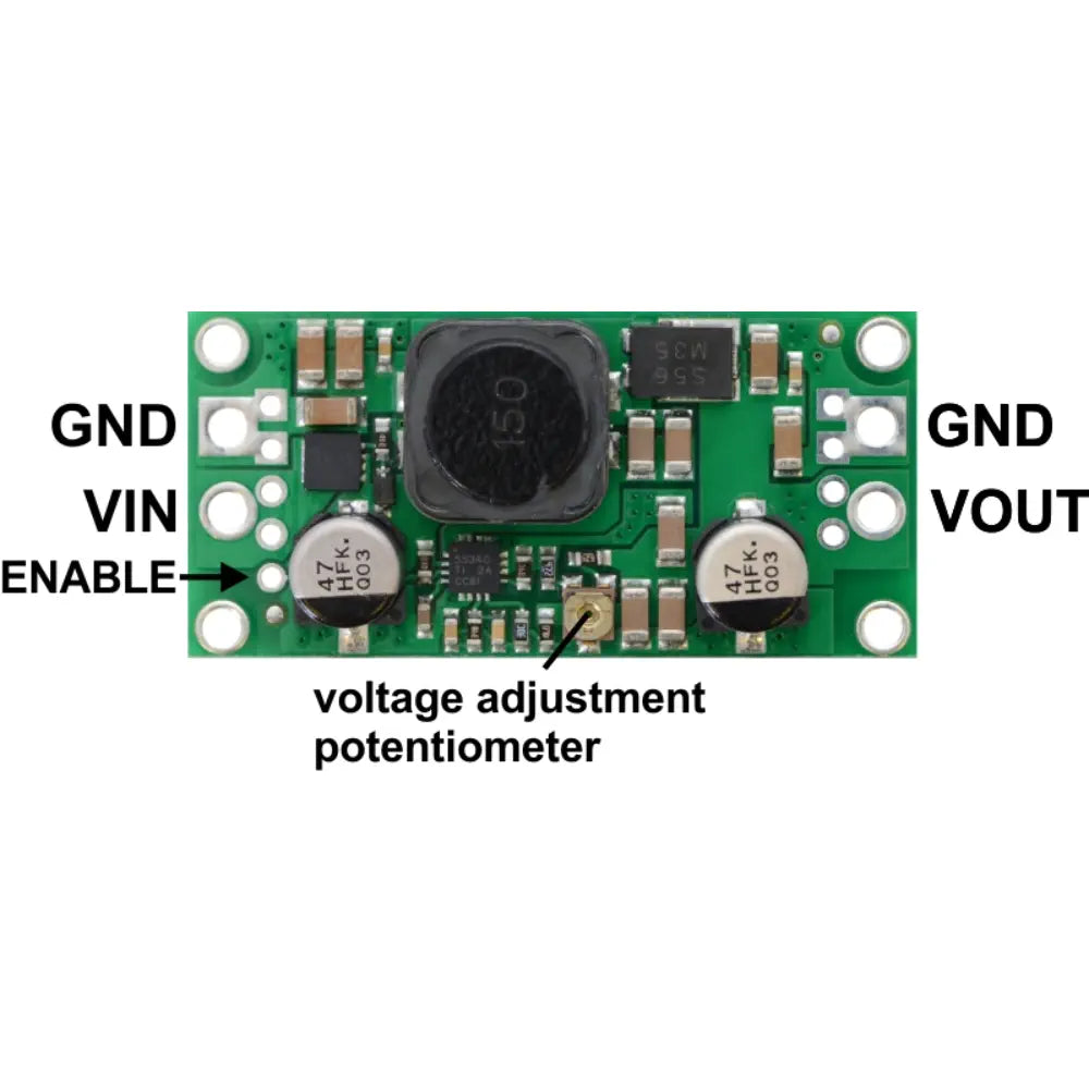 Pololu Adjustable 9-30V Step-up/Step-Down Voltage Regulator S18V20AHV