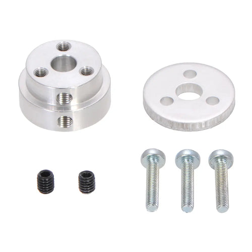 Pololu Aluminum Scooter Wheel Adapter for 1/4″ Shaft