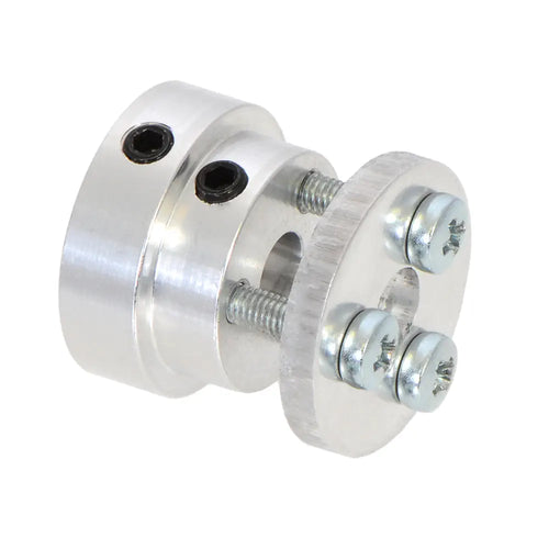 Pololu Aluminum Scooter Wheel Adapter for 1/4″ Shaft