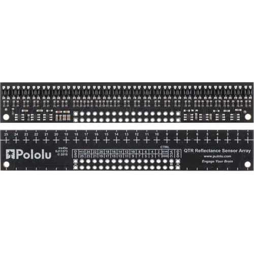 Pololu QTR-HD-25A Reflectance Sensor Array: 25-Channel, 4mm Pitch, Analog Output
