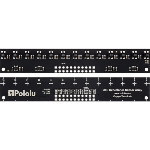 Pololu QTR-MD-13RC Reflectance Sensor Array: 13-Channel, 8mm Pitch, RC Output
