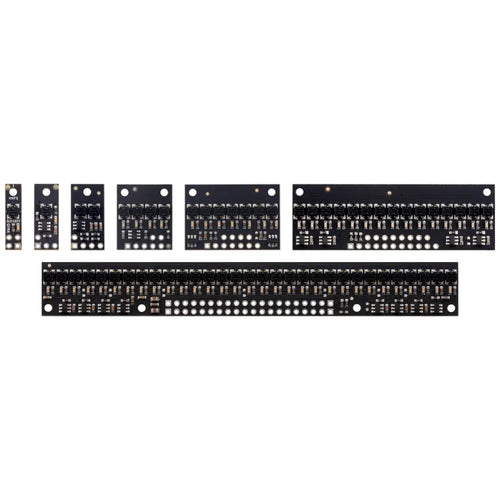 Pololu QTRX-HD-25A Reflectance Sensor Array: 25-Channel, 4mm Pitch, Analog Output, Low Current