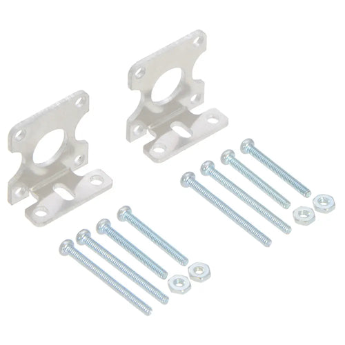 Pololu Stamped Aluminum L-Bracket Pair for Plastic Gearmotors