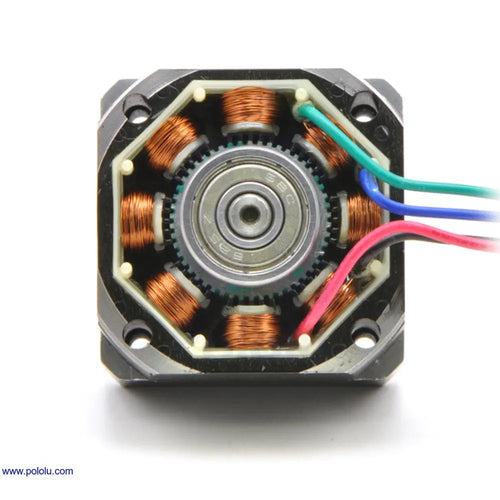 Pololu Stepper Motor w/ 18Cm Lead Screw: Bipolar, 200 Steps/Rev, 42×38mm, 2.8V, 1.7 A/Phase