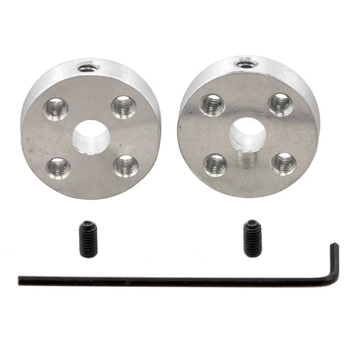 Pololu Universal Mounting Hub for 5mm Shaft, M3 Holes (2-Pack)