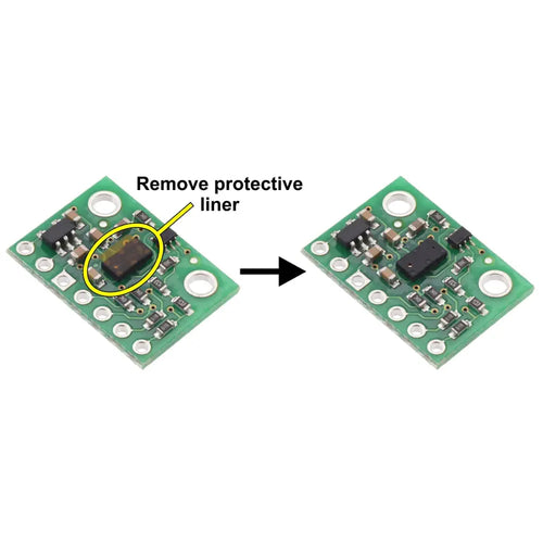 Pololu VL53L4CD Time-of-Flight Distance Sensor Carrier w/ Voltage Regulator, 120Cm Max