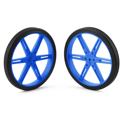 Pololu Wheel 80×10mm Pair - Blue