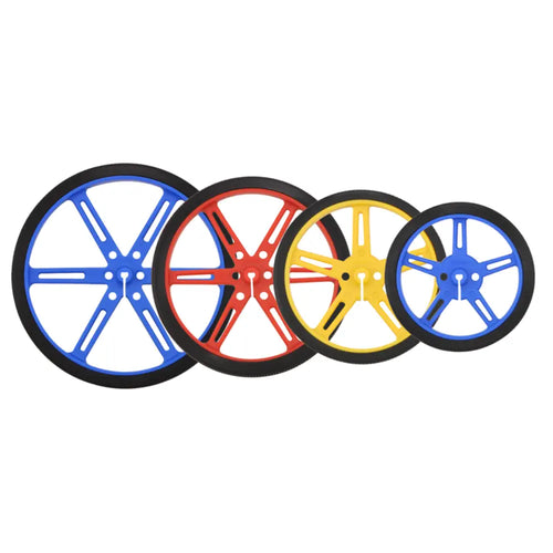 Pololu Wheel 80×10mm Pair - Yellow