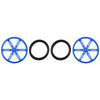 Pololu Wheel 90×10mm Pair - Blue