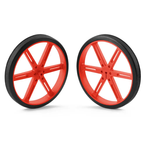 Pololu Wheel 90×10mm Pair - Red