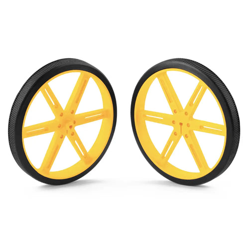 Pololu Wheel 90×10mm Pair - Yellow