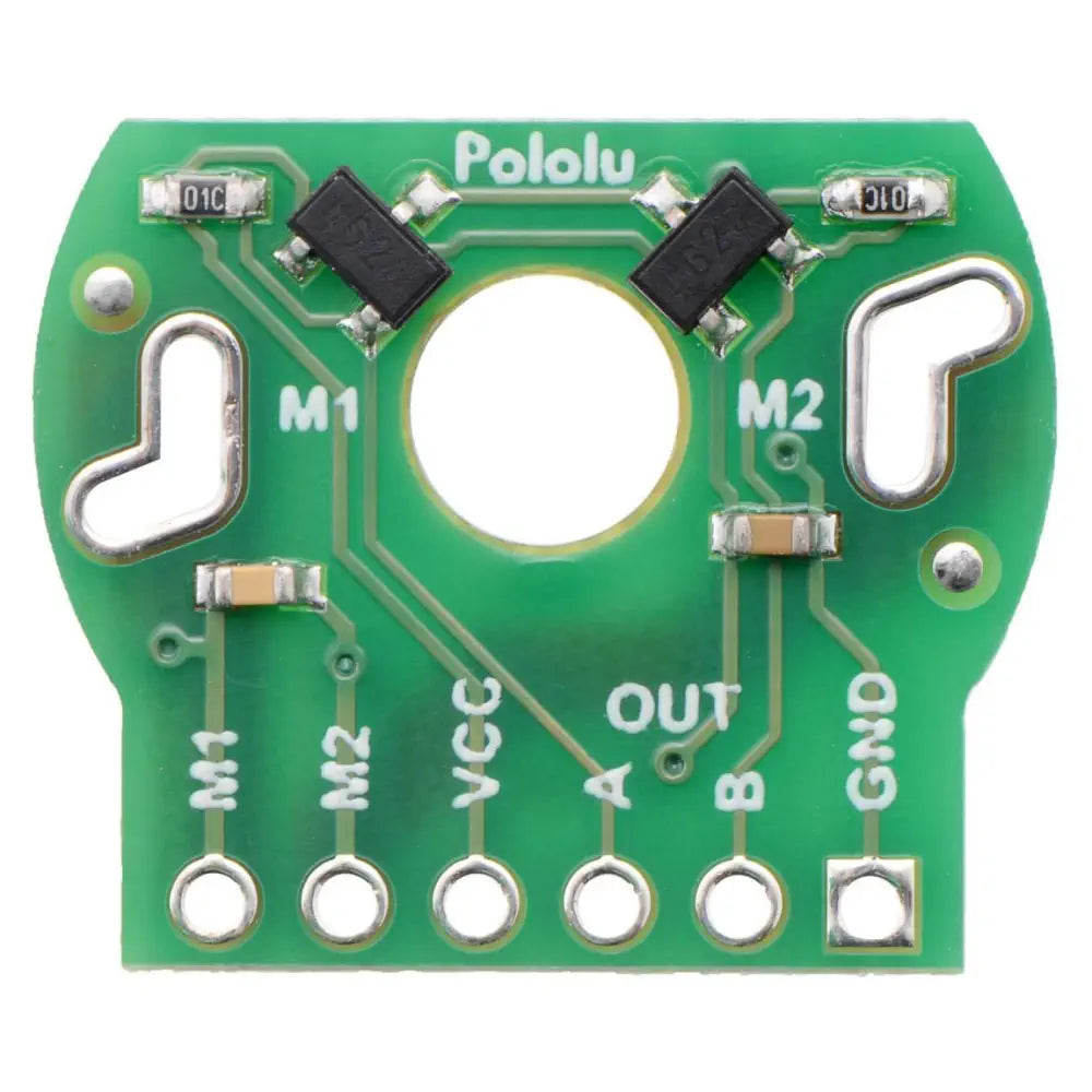 Magnetic Encoder Pair Kit for 20D mm MetalGearmotors (20 CPR, 2.7-18V)